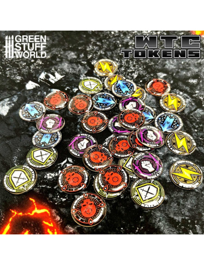 Accessoires - Warhammer - WTC Tokens - Jetons de marquage