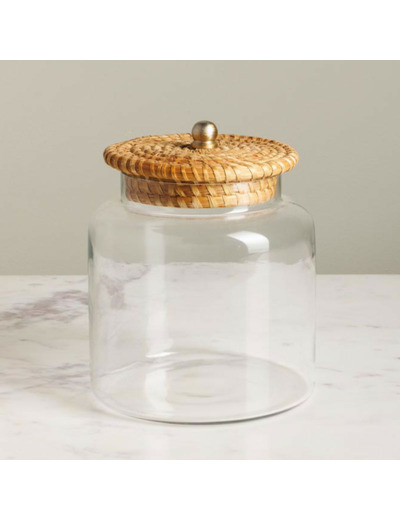 Bocal Provence verre 19x15cm