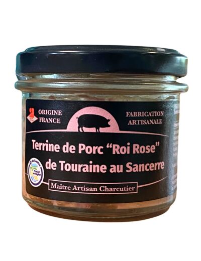 Terrine de porc "Roi Rose" de Touraine au Sancerre
