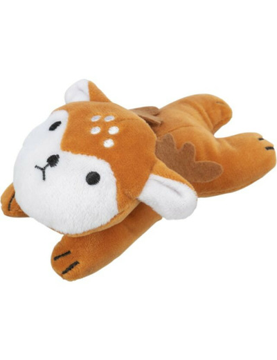 Peluche TRIXIE, Chevreuil pour chien - 12 cm