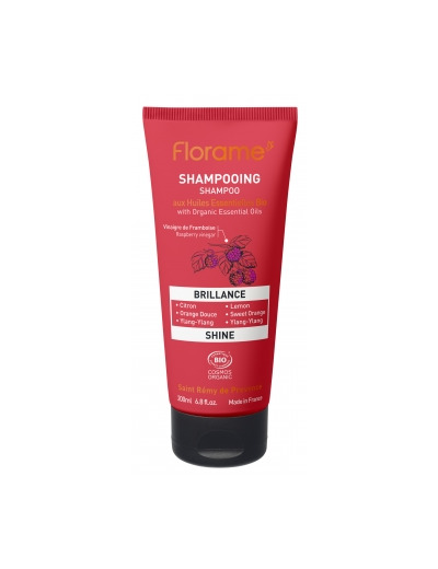 Shampoing Brillance aux huiles essentielles sans sulfates 200ml