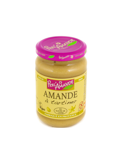 Tartinade d'Amandes au Sucre de Canne Bio 300g