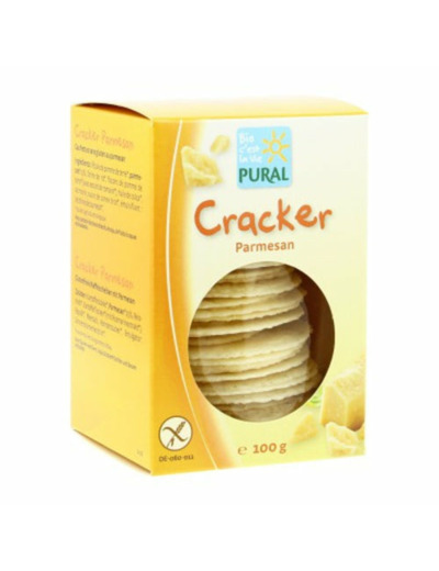 Cracker Parmesan Bio-100g-Pural