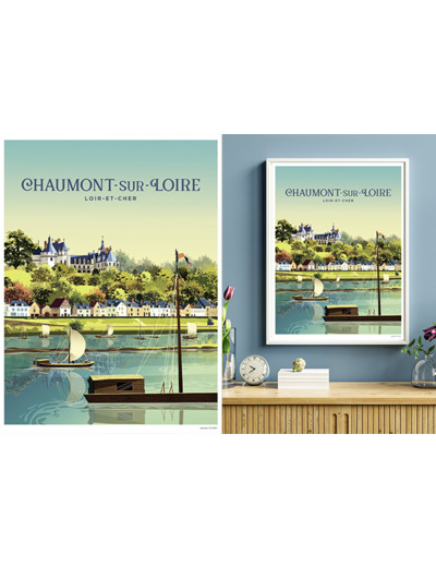 CHAUMONT-SUR-LOIRE-V2 POSTER