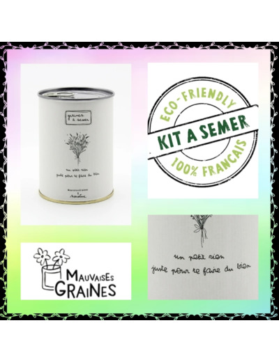 Kit à semer " Un petit Rien"