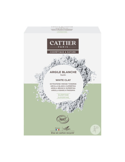 Argile Blanche Surfine Kaolin 200 g
