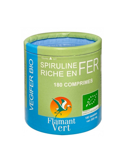 Vegifer 180 comprimés de 500mg