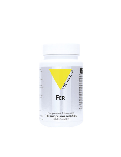 Fer 27mg-100 comprimés-Vit'all+