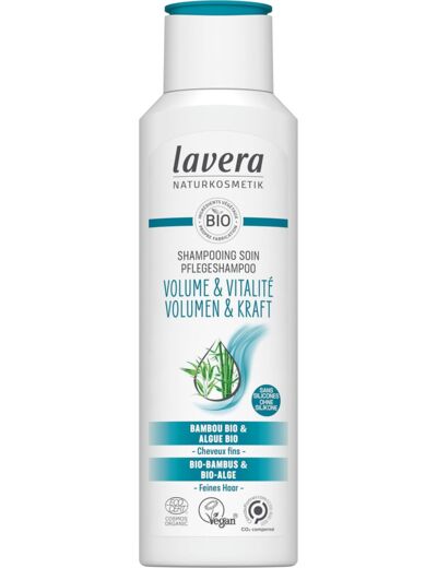 Shampooing volume vitalite 250ml Lavera