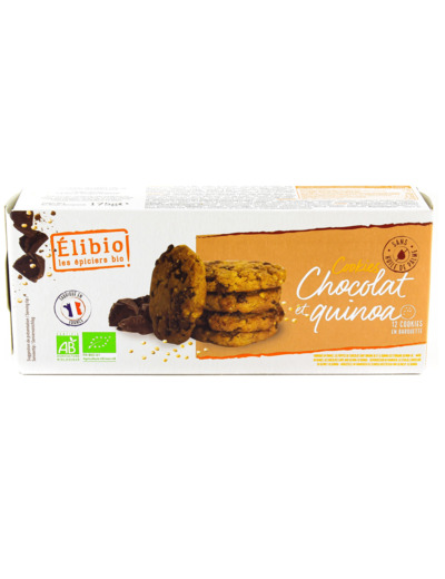 Biscuit Cookies Chocolat et Quinoa Bio 175g