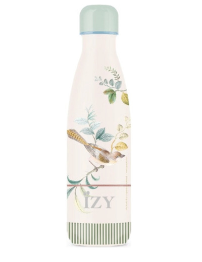 Gourde 500 ml Pip Studio izzy oiseau blanc