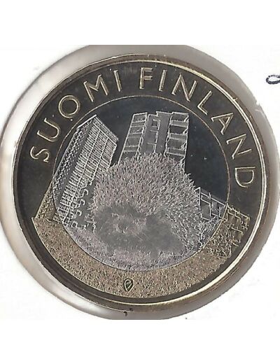 FINLANDE 2015 5 EURO HERISSON SUP