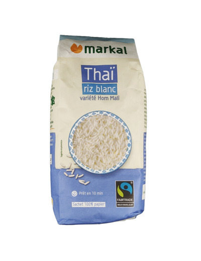Riz Thaï Blanc 1kg Bio