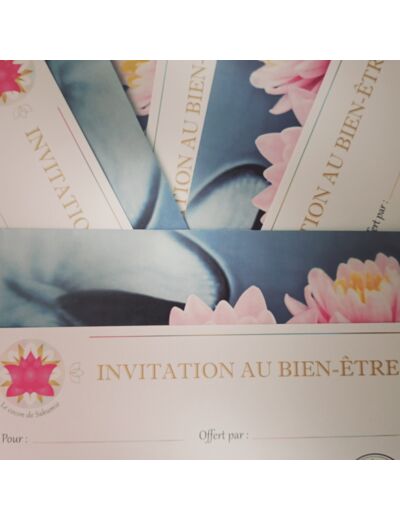 Carte cadeau massage Evasion