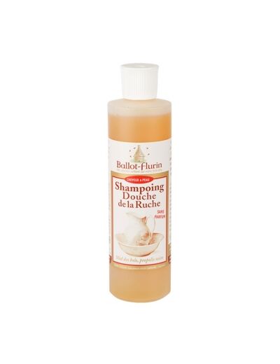 Shampoing douche de la Ruche assainissant et doux propolis miel 500ml