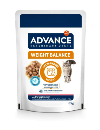 ADVANCE Veterinary diets chat, WEIGHT BALANCE - 12x85g