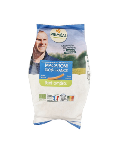 Macaroni Demi-Complets Bio 500g