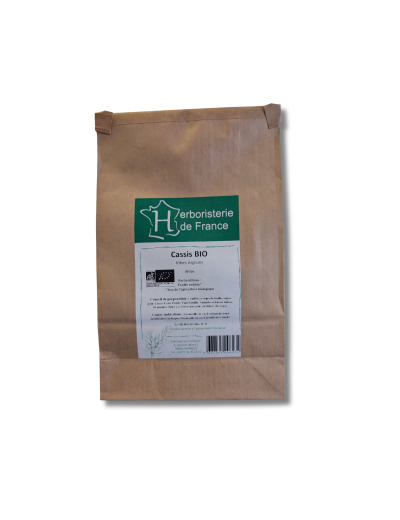 Tisane Cassis feuilles entières Bio 30g