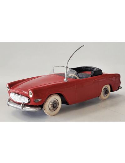 SIMCA OCEANE ROUGE NOREV PLASTIQUE 1/43 SANS BOITE