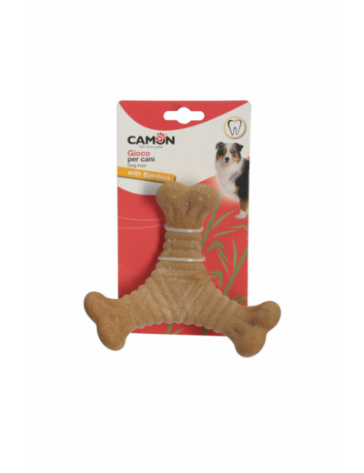 Jeu "Étoile" en bambou pour chien - 16cm