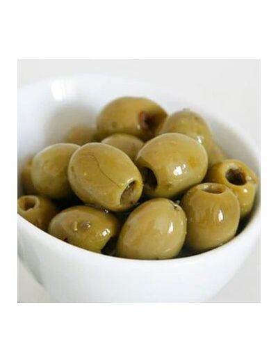 Olives Vertes Dénoyautées - Le Temps des Oliviers - Bio