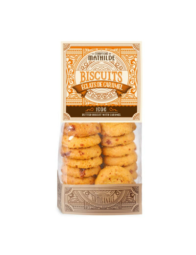 Biscuits Éclats de Caramel - 150G