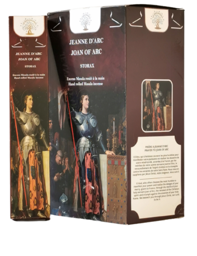 1 étui de 12 bâtons d'Encens - Jeanne d'Arc - Storax
