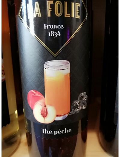 Sirop thé pêche