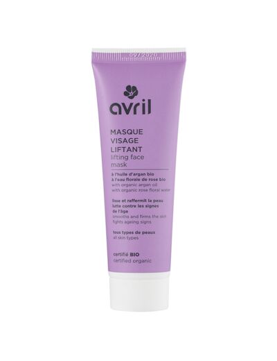 Masque visage liftant Avril