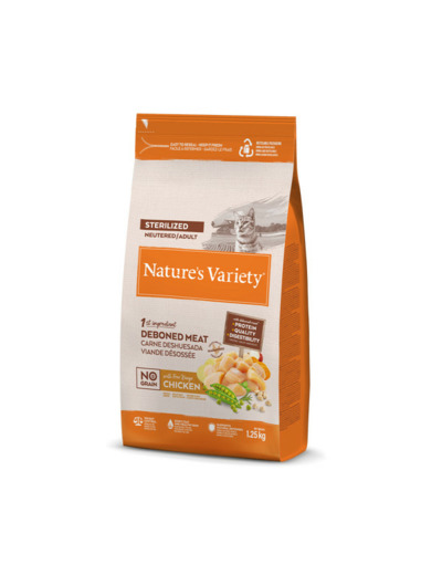 Nature's Variety, NO GRAIN STERILIZED POULET - 1.25KG