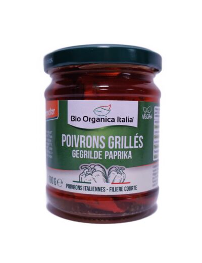 Poivrons Grillés Bio 190g