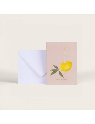 Carte Lemon Birthday - Season Paper