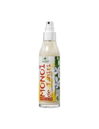 Véritable Monoi de Tahiti naturel avec sa Fleur de Tiaré 150ml