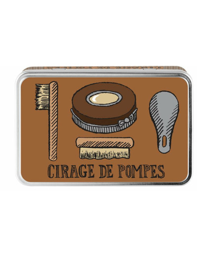 LA BOITE A CIRAGE GARNIE