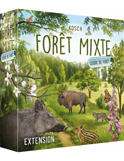 Forêt Mixte : extension Lisière de forêt