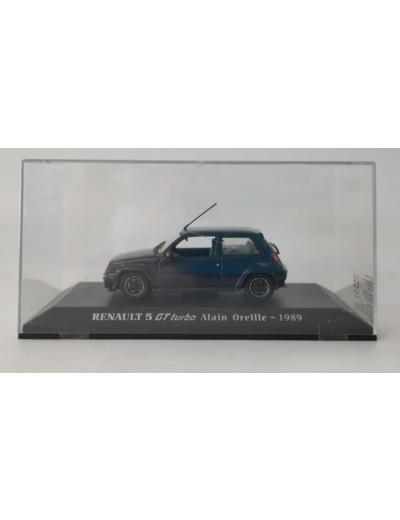 RENAULT 5 GT TURBO ALAIN OREILLE 1989 1/43 BOITE D'ORIGINE