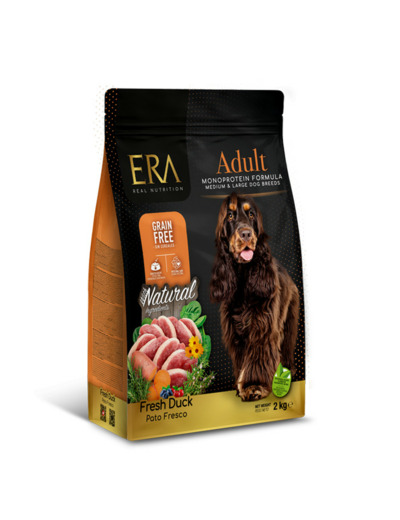 ERA Grain-Free Monoprotéine Canard pour chiens adultes de moyenne/grande race - 10KG