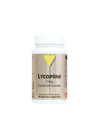 Lycopène 15mg-60 gélules végétales-Vit'all+