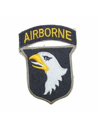 Patch US 101ème Division Airborne (bord vert)