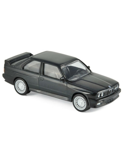 Miniature BMW M3 E30 Noire ou blanche 1/43