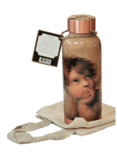 Bouteille en Cuivre 700ml pour Boisson Froide - Ange Raphaël