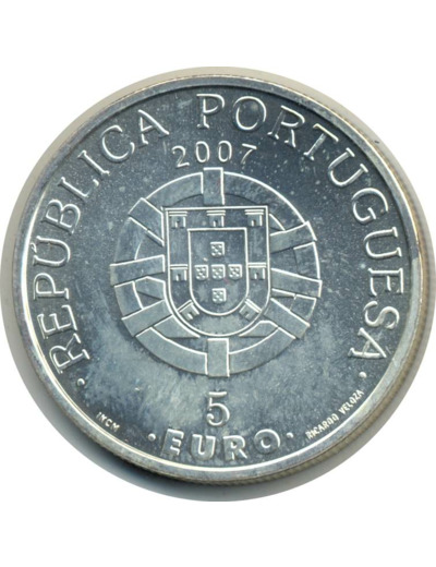 PORTUGAL 2007 5 EURO FORET ILE DE MADERE B.U (KM782)