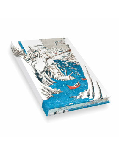 CARNET HAZAN EFFET SOIE. HIROSHIGE