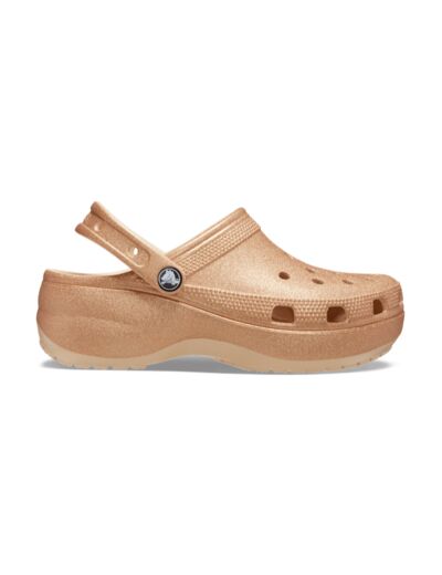 CROCS Platform Glitter Clog 207241 Shitaké