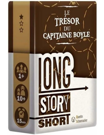 Long story Short : le Trésor du Capitaine Boyle