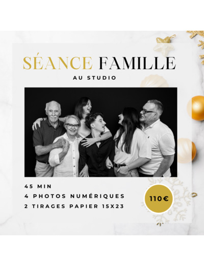 SEANCE STUDIO FAMILLE