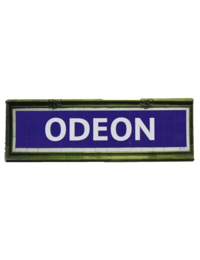 Mini plaque métro Odéon
