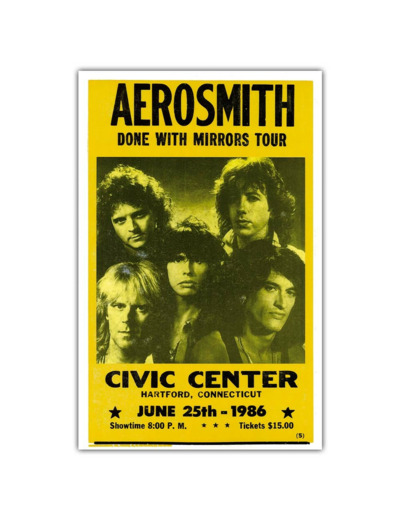 Affiche Aerosmith Civic Center