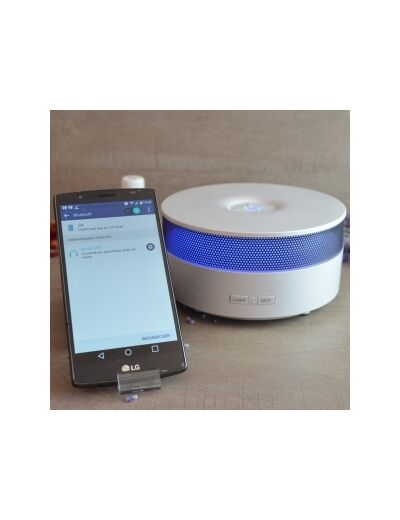 Diffuseur brumisateur ioniseur 3 en 1 Enceinte Bluetooth OIA