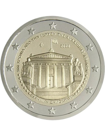 GRECE 2026 2 EURO ACADÉMIE D'ATHÈNES UNC